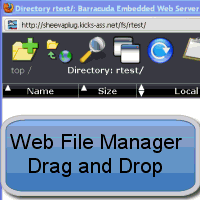 Screenshot for BarracudaDrive Application Server 5.0